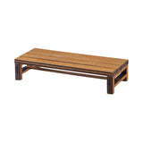 Decole Concombre Figurine - Background Props - Wooden Bench