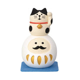 Decole Concombre Figurine - Fuku Mono - Pray for Passing Exam White Daruma
