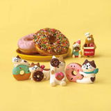Decole Concombre Figurine - Donut Shop - Happy Donut Cat