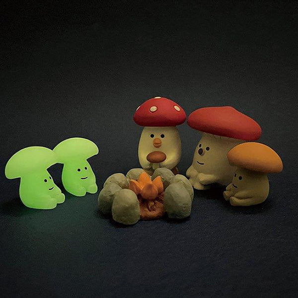Decole Concombre Figurine - Mushroom Forest - Oyster Mushroom