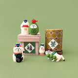 Decole Concombre Figurine - Japanese Green Tea Shop - Lucky Cat