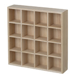 Decole Concombre Square Wooden Box - 16 Square Compartments