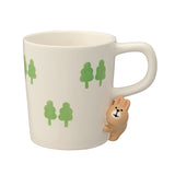 Decole Concombre Animal Peeping Mug - Rabbit