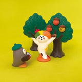 Decole Concombre Figurine - Mushroom Forest - Dancing Cat