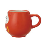 Decole Concombre Daruma Mug - Lucky Cat - Red