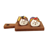 Decole Concombre Figurine - Yamaneko Bakery - Cat Vegetables Sandwich