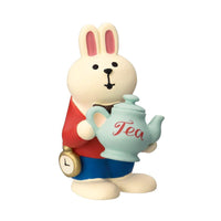 Decole Concombre Figurine - Alice In Wonderland - Teapot Rabbit