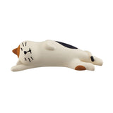 Decole Concombre Figurine - Tea House - Sleeping cat