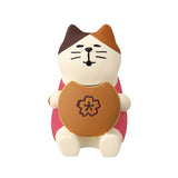 Decole Concombre Figurine - Sakura Viewing Party - Cat With Dorayaki