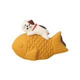 Decole Concombre Figurine - Sakura Viewing Party - Taiyaki Cat