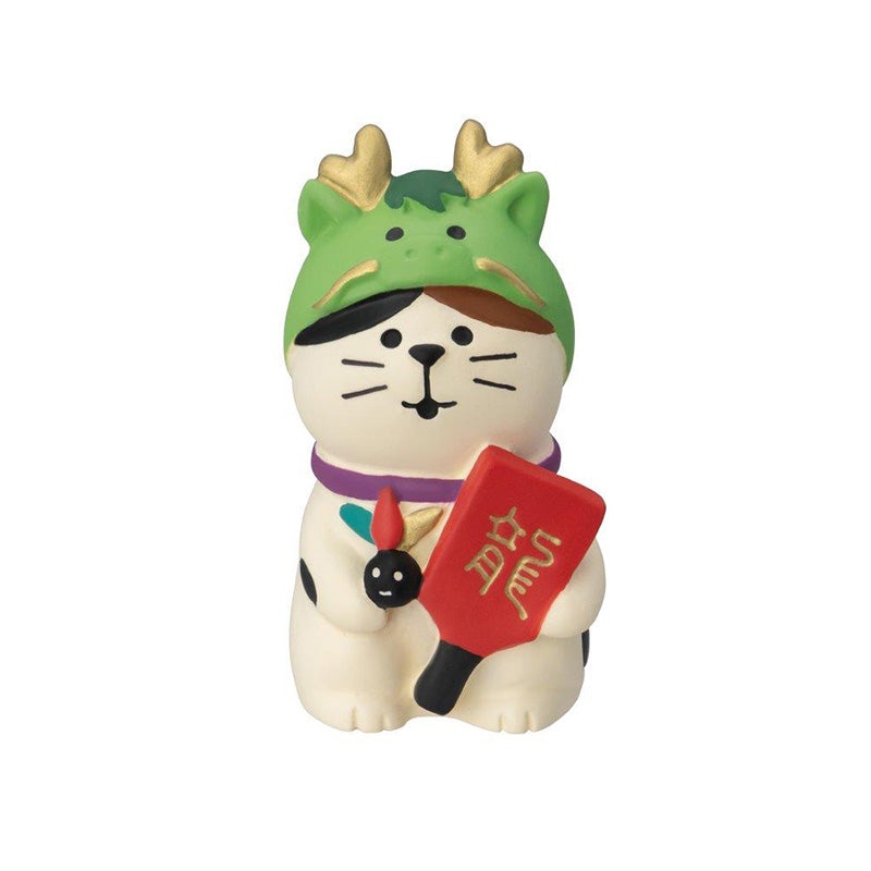 Decole Concombre Figurine - Zodiac Sign Dragon - Cat