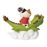 Decole Concombre Figurine - Zodiac Sign Dragon - Cat and Flying Dragon