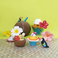 Decole Concombre Figurine - Summer Island - Java Sparrow Mango Shaved Ice
