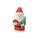 Decole Concombre Figurine - Christmas in Mushroom Forest - Santa Handing Out Gifts