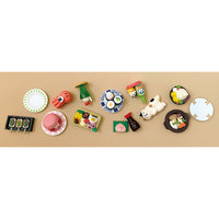 Decole Concombre Figurine - Sushi Restaurant - Plate - Set of 2