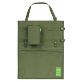 Decole Car Back Seat Multi-pocket Bag with Bottle Holder - Khaki