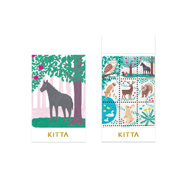 King Jim Kitta Special Washi Tape - Animal
