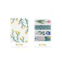 King Jim Kitta Clear Washi Tape - Flower