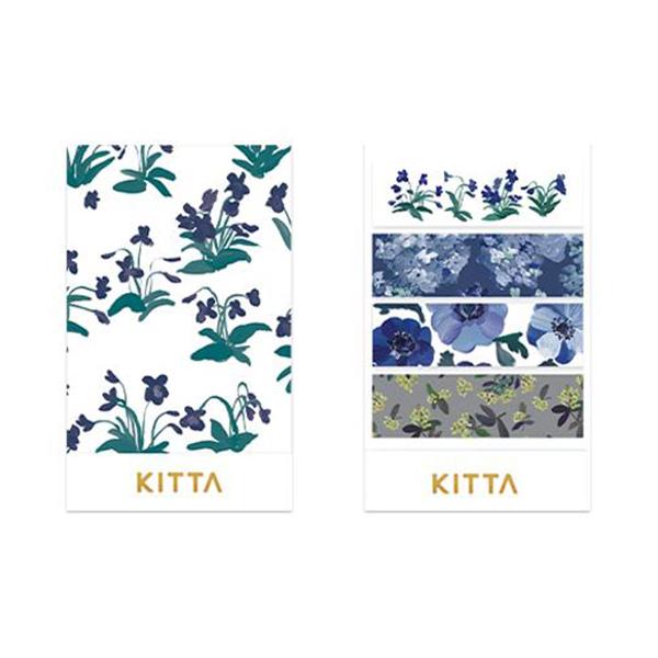 King Jim Kitta Washi Masking Tape - Flower 6