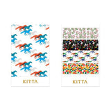 King Jim Kitta Washi Masking Tape - Pattern
