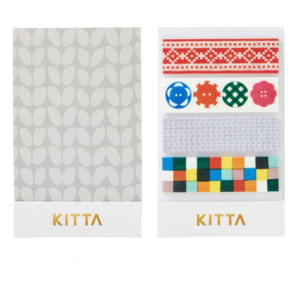 King Jim Kitta Washi Masking Tape - Fabric - Washi Tapes - bunbougu.com.au