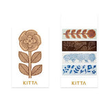 King Jim Kitta Washi Masking Tape - Touki 2 - Decoration Stickers - bunbougu.com.au