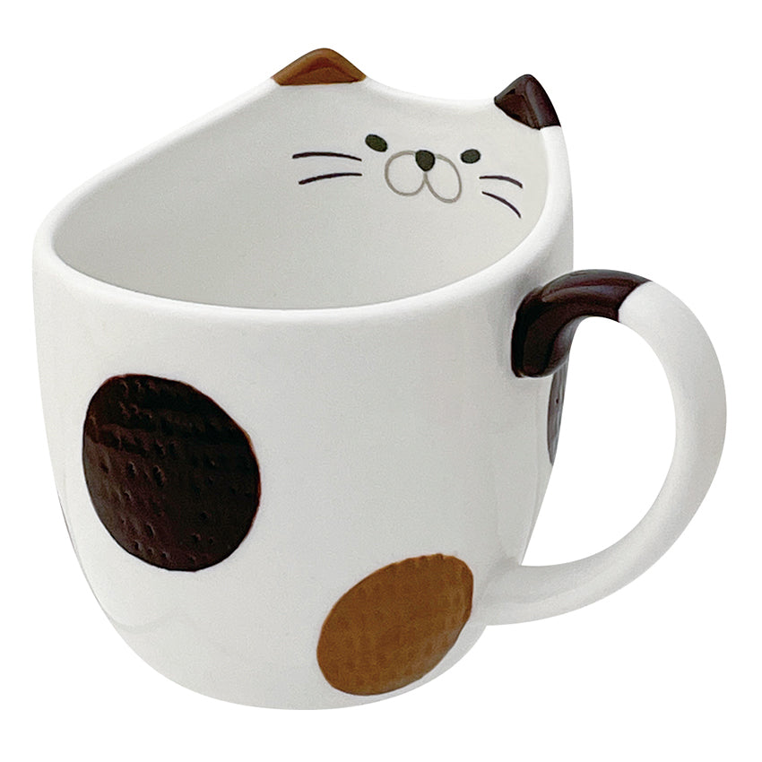 Decole Kannya Mug - Calico Cat