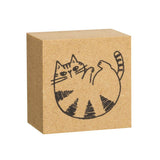 Decole Fika Wooden Stamp - Pattern - Cat B