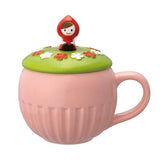 Decole Flower Field Mug Set with Lid - Little Red Riding Hood