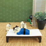 Decole Concombre Figurine - Tea House - Kneading Cat