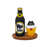 Decole Concombre Figurine - Calico Cat Bar - Beer & Cat