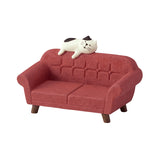Decole Concombre Figurine - Cat Library - Cat on the Couch