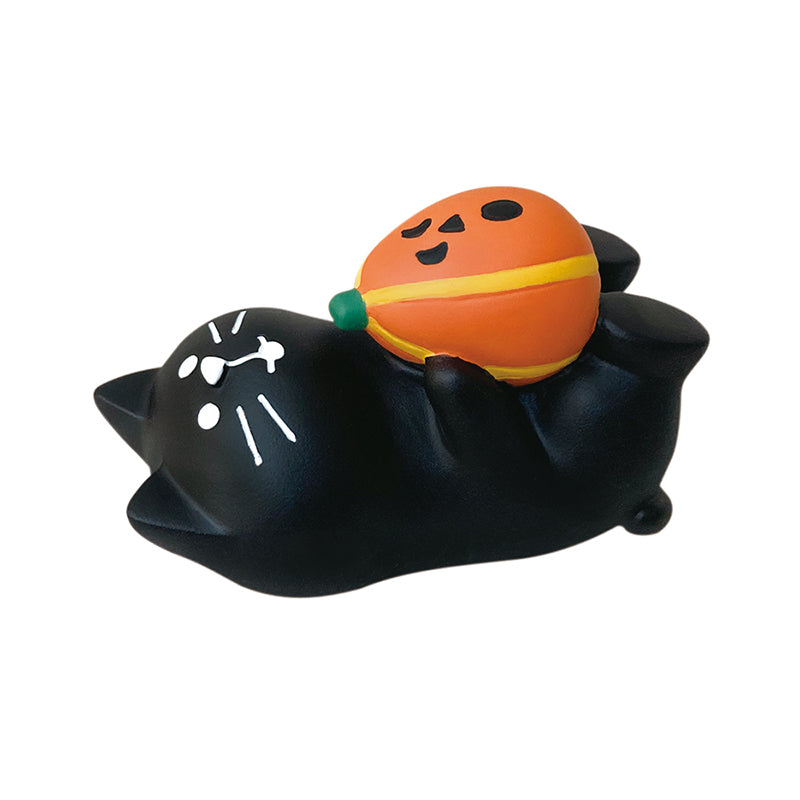 Decole Concombre Figurine - Halloween Pumpkin Kingdom - Black Cat