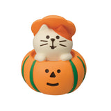 Decole Concombre Figurine - Halloween Pumpkin Kingdom - Kitten Set