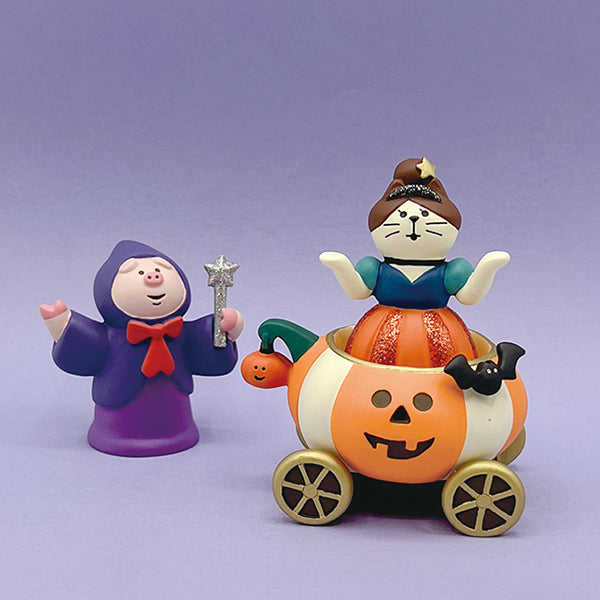 Decole Concombre Figurine - Halloween Pumpkin Kingdom - Wizard Pig