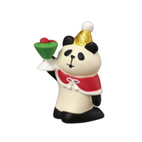 Decole Concombre Figurine - Christmas Party - Cheers! - Panda