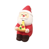 Decole Concombre Figurine - Christmas Party - Hot Pizza Santa