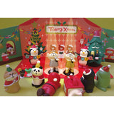 Decole Concombre Figurine - Christmas Party - Santa & Chips