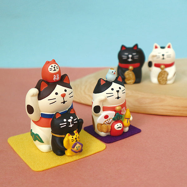 Decole Concombre Figurine - Fuku Mono - Wanfu Lucky Cat